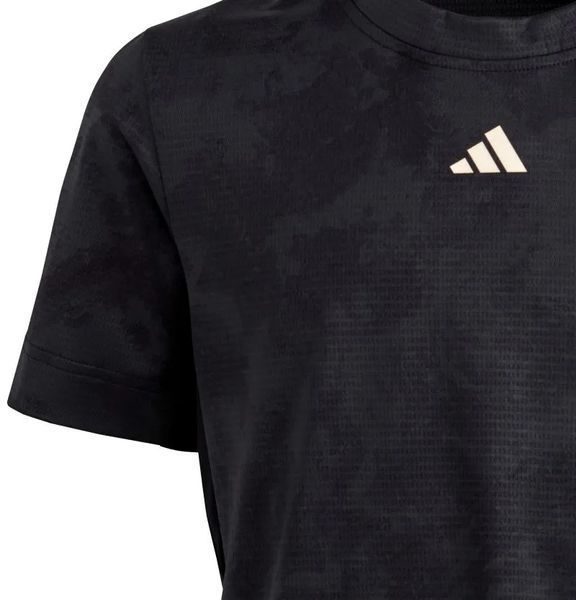 Футболка для хлопчика Adidas Boys Roland Garros - карбон ST91720 фото