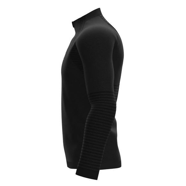 Мужской бесшовный свитшот на молнии Compressport - черный ST82116 фото