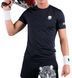 Мужская футболка Hydrogen Padel Tigers Tech Tee Man - черная ST81817 фото 1