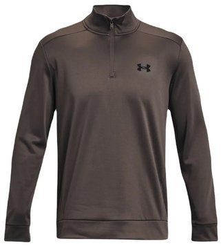 Чоловічий світшот Under Armour Fleece 1/4 Zip - свіжа глина/чорний ST87548 фото