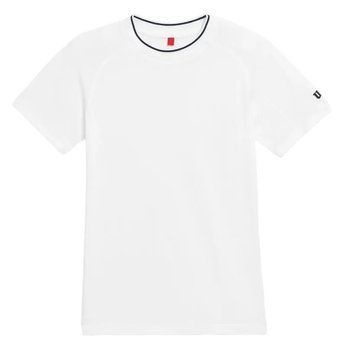 Футболка Wilson Kids Team Seamless Crew для хлопчика - яскраво-біла ST97665 фото