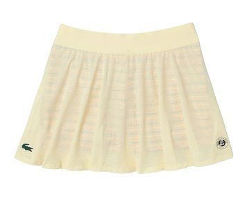 Lacoste Roland Garros Edition Sport жіноча спідниця з вбудованими шортами - жовтий/світло-помаранчевий ST91707 фото