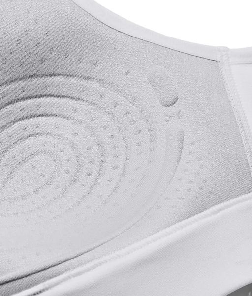 Жіночий спортивний бюстгальтер Under Armour Infinity High Zip - білий/сірий колір ST88103 фото