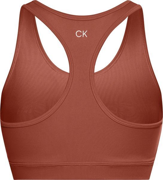 Спортивный женский бюстгальтер Calvin Klein Medium Support - красновато-коричневый ST86522 фото