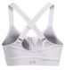 Жіночий спортивний бюстгальтер Under Armour Infinity High Zip - білий/сірий колір ST88103 фото 2