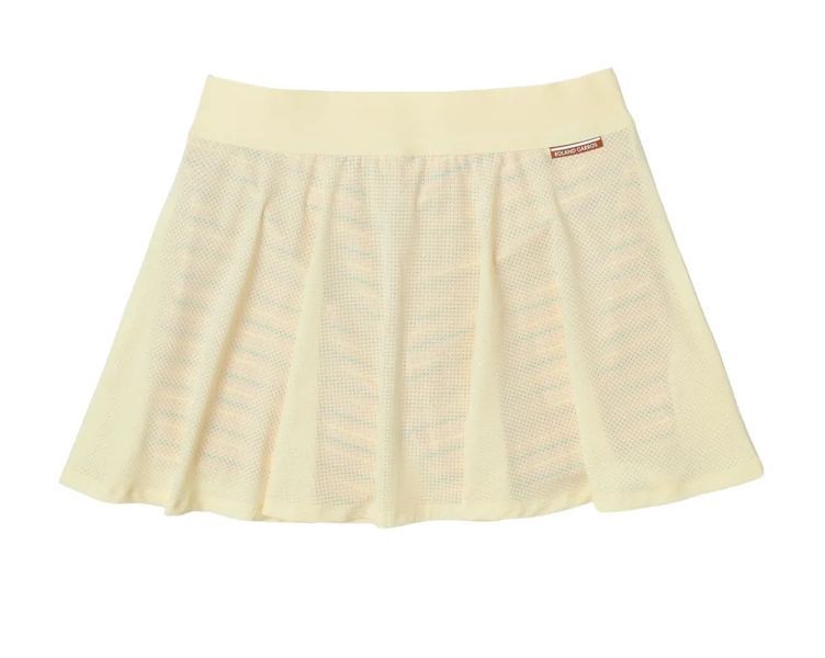 Lacoste Roland Garros Edition Sport жіноча спідниця з вбудованими шортами - жовтий/світло-помаранчевий ST91707 фото