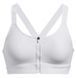 Жіночий спортивний бюстгальтер Under Armour Infinity High Zip - білий/сірий колір ST88103 фото 1