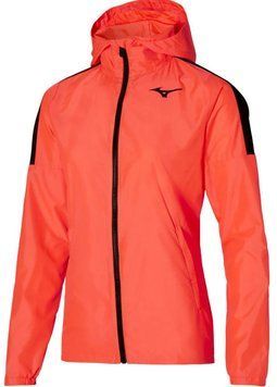 Чоловіча куртка Mizuno Hoody - вогненно-кораловий ST91570 фото