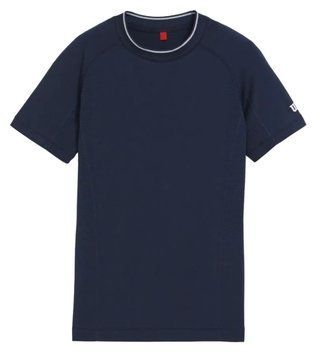 Футболка Wilson Kids Team Seamless Crew для хлопчика - класична темно-синя ST97666 фото