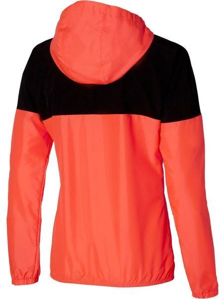 Чоловіча куртка Mizuno Hoody - вогненно-кораловий ST91570 фото
