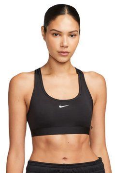 Жіночий бюстгальтер Nike Swoosh Light Support Non-Padded Sports - чорно-білий ST92537 фото