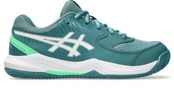 Молоді кросівки Asics Gel-Dedicate 8 Padel GS - туманна сосна/білий ST112697 фото