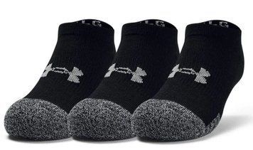 Носки Under Armour Jr Youth HeatGear No Show Socks 3P - черный/стальной ST78995 фото
