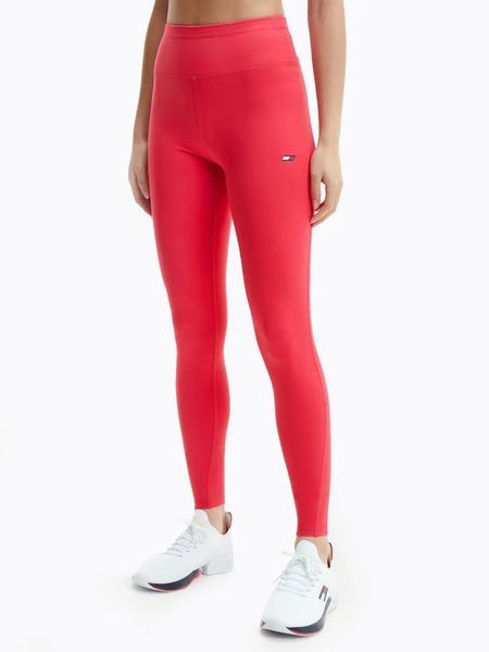 Женские леггинсы Tommy Hilfiger RW Split Graphic - розовое великолепие ST82874 фото