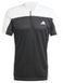 Мужская футболка-поло Adidas Heat.Rdy FreeLift Pro - черно-белая ST96735 фото 1