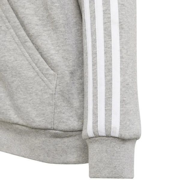 Толстовка для мальчика Adidas Kids 3 Stripes Full-Zip - серый ST97123 фото