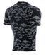 Чоловіча футболка Compressport Training Short Sleeve Camo Premium - чорна/камуфляж ST87211 фото 2