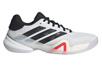 Чоловічі черевики Adidas Barricade 14 M Clay - взуття біле/основний чорний/світло-червоний ST112711 фото