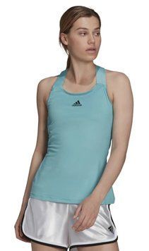 Женский топ Adidas Y-Tank W - мятный/черный ST77912 фото