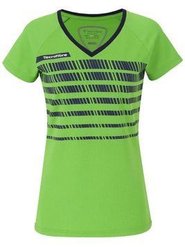 Женская футболка Tecnifibre Lady F2 - зеленая ST63930 фото