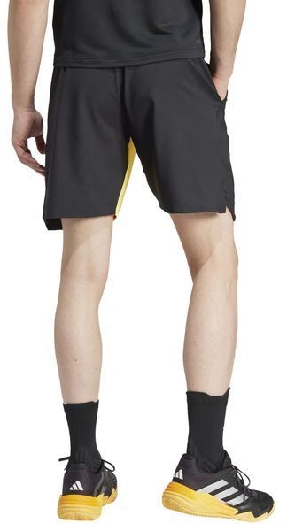Шорти Adidas Tennis Heat.Rdy Ergo 7" - чорні/помаранчеві ST96456 фото