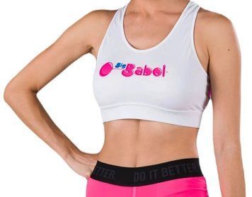 Жіночий бюстгальтер Hydrogen Sports Big Babol - білий ST89133 фото