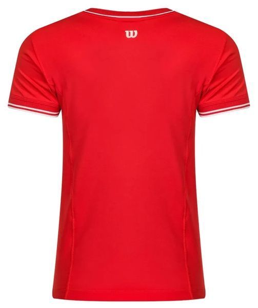Жіноча футболка Wilson Team Seamless - інфрачервона ST96979 фото