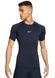 Компресійний одяг Nike Pro Dri-FIT Tight Short-Sleeve Fitness Top - обсидіан/білий ST93535 фото 1