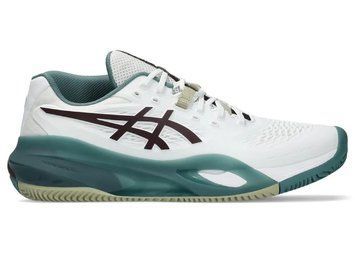 Чоловічі кросівки Asics Gel-Resolution X Clay - білий/темний баклажан ST112364 фото