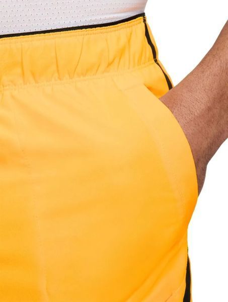 Чоловічі тенісні шорти Nike Court Dri-Fit Advantage 7" - лазер помаранчевий/чорний/чорний ST96701 фото