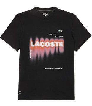 Чоловіча футболка Lacoste x Daniil Medvedev ST98989 фото