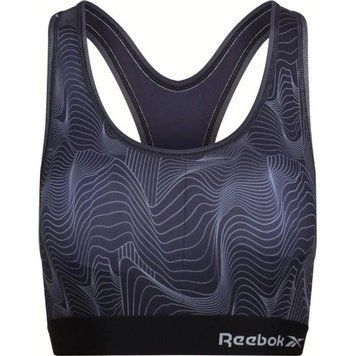 Жіночий кроп-топ Reebok Nelly - чорний принт ST84369 фото