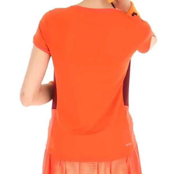 Жіноча футболка Lotto Tech I D3 Tee - grenadine red ST92283 фото