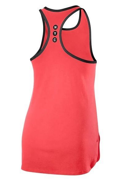 Жіночий топ Wilson New York City Calligra Tech Tank W - вогненно-кораловий ST78507 фото